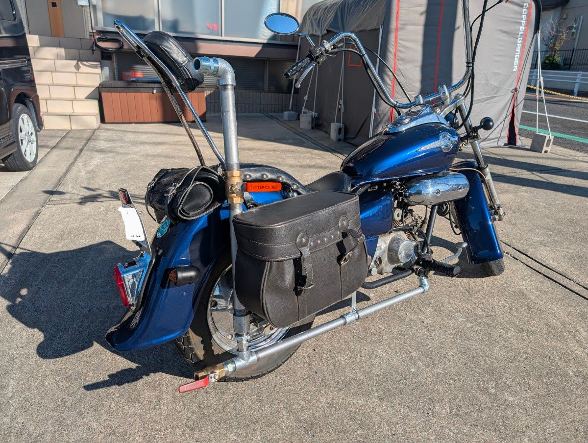 新品未使用】マグナ50 自作マフラー AC13 ホンダアメリカン 直管 新品未使用】マグナ50 自作マフラー AC13 ホンダアメリカン 直管