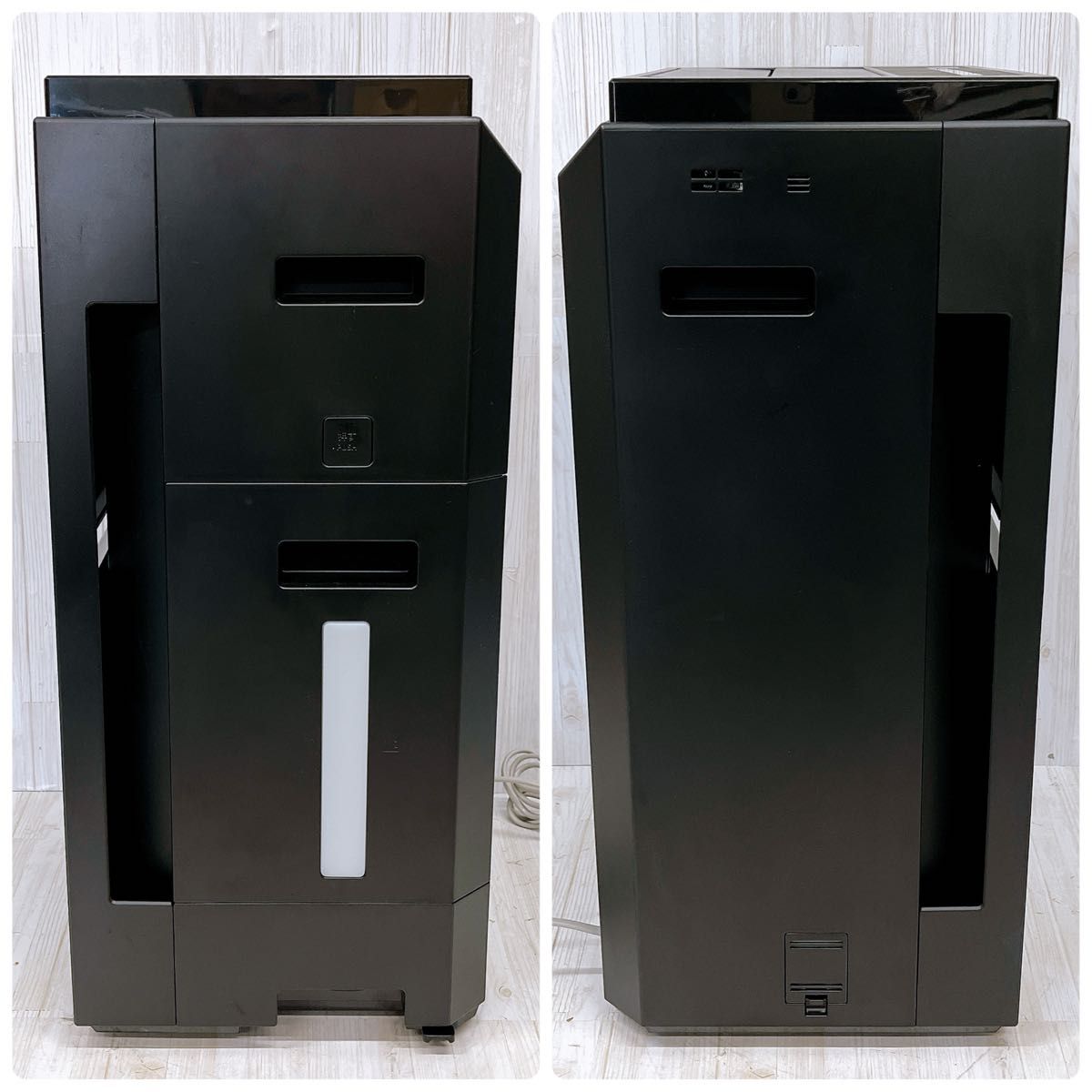 美品】Panasonic パナソニック 加湿空気清浄機 F-VXW90-TM 木目 美品】Panasonic パナソニック 加湿空気清浄機 F-VXW90-TM 木目