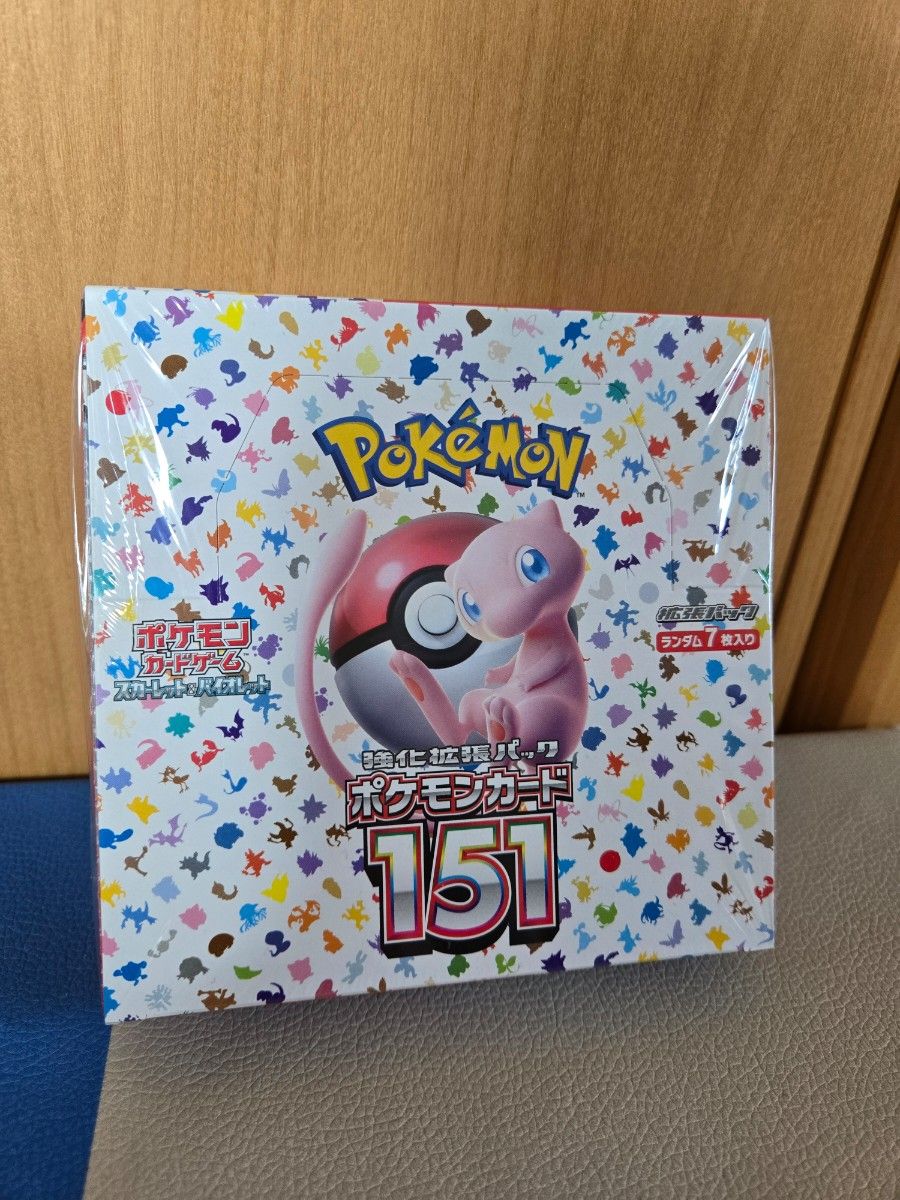 ポケモンカード151 BOX 新品未開封 ペリペリ付き シュリンク付き ポケモンカード151 BOX 新品未開封 ペリペリ付き シュリンク付き