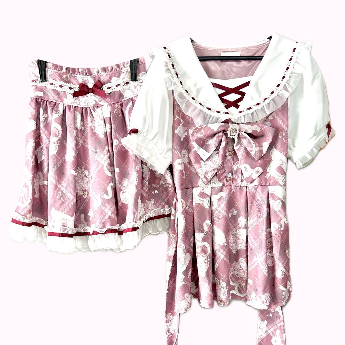 LIZLISA Sewing Bear柄セットアップ 赤|Yahoo!フリマ(旧PayPay LIZLISA Sewing Bear柄セットアップ 赤|Yahoo!フリマ(旧PayPay