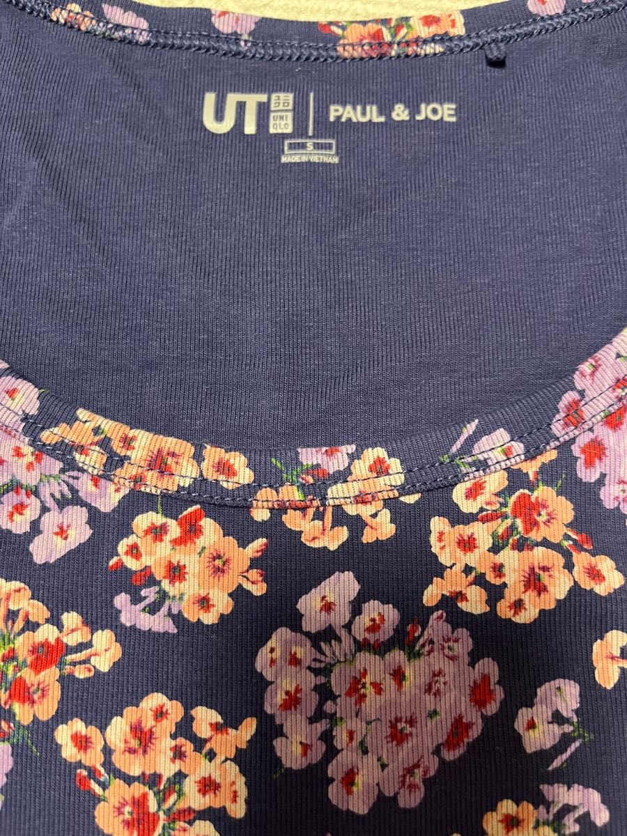 UNIQLO ユニクロ ポール&ジョー PAUL&JOE トップス 半袖 花柄 UNIQLO ユニクロ ポール&ジョー PAUL&JOE トップス 半袖 花柄