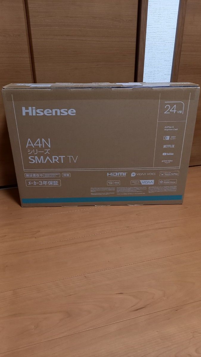 新品未開封 ハイセンス 24A4N Hisense TV テレビ|Yahoo!フリマ 新品未開封 ハイセンス 24A4N Hisense TV テレビ|Yahoo!フリマ