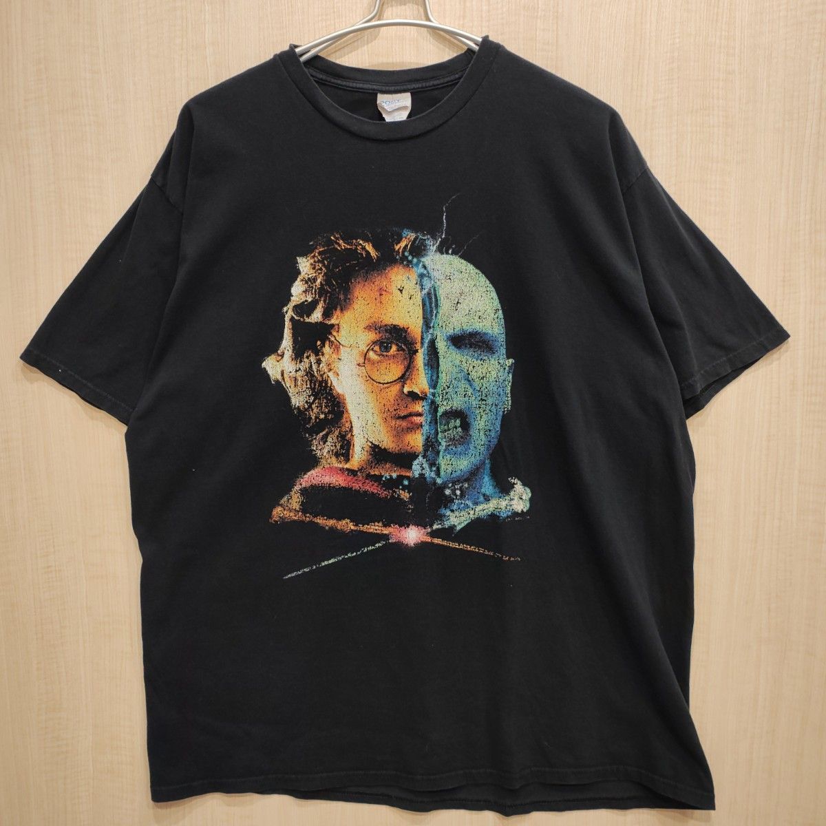 映画 ハリー ポッター 死の秘宝 ムービー Tシャツ ブラック XL 映画 ハリー ポッター 死の秘宝 ムービー Tシャツ ブラック XL