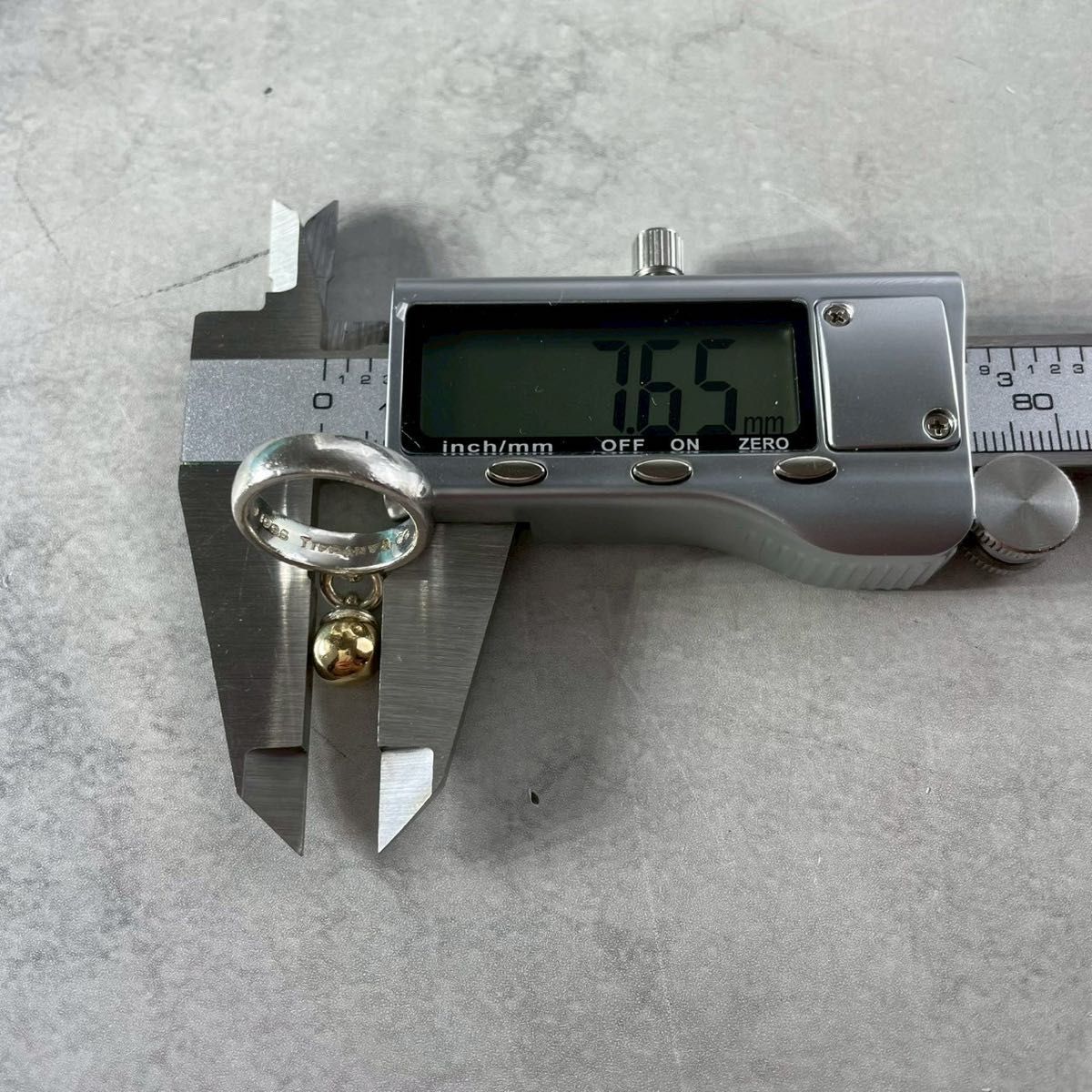 ティファニー ボール ダングル リング コンビ 925 750 NG1fe ティファニー ボール ダングル リング コンビ 925 750 NG1fe