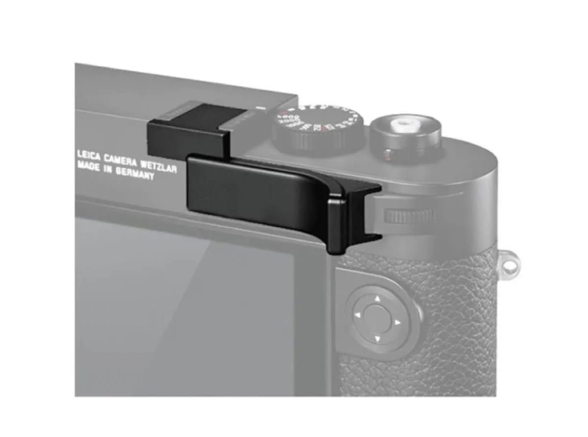 新品 元箱付き】 LEICA ライカ M11用 サムレスト ブラック 純正 新品 元箱付き】 LEICA ライカ M11用 サムレスト ブラック 純正