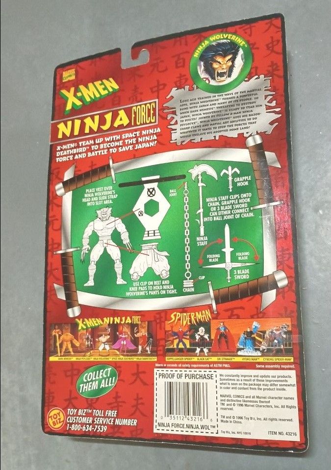 X-MEN NINJA WOLVERINE 未開封品|Yahoo!フリマ(旧PayPayフリマ) X-MEN NINJA WOLVERINE 未開封品|Yahoo!フリマ(旧PayPayフリマ)