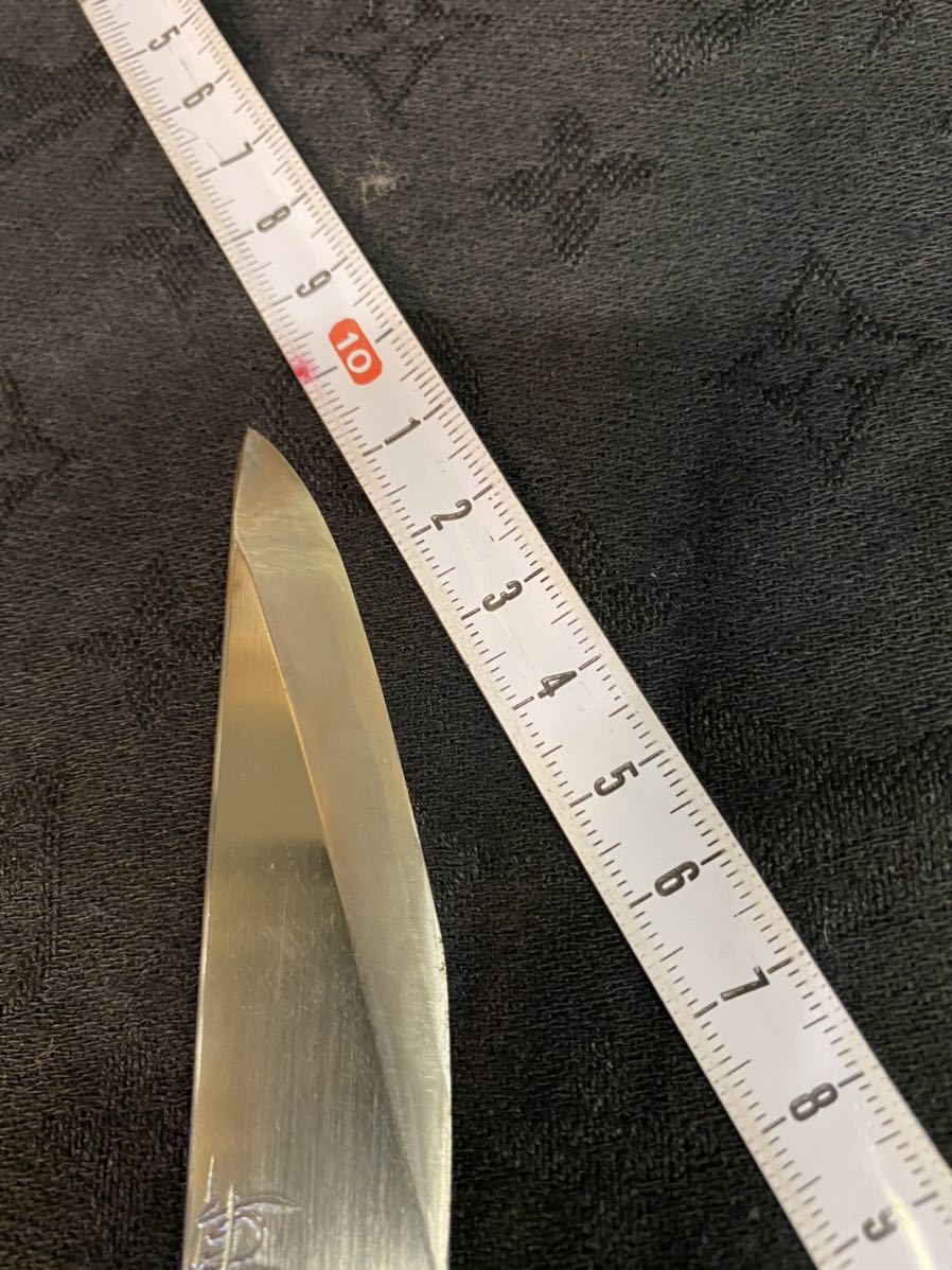 開店祝い 未使用 工具 紙箱 全長20cm 希少 珍品 切出し/小刀 重 開店祝い 未使用 工具 紙箱 全長20cm 希少 珍品 切出し/小刀 重