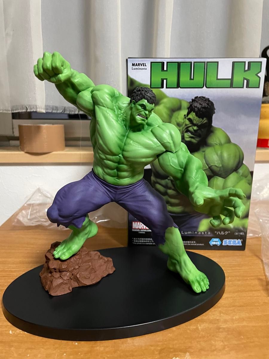 箱無し 本体のみ】MARVEL ハルク HULK Luminasta SEGA プライズ 箱無し 本体のみ】MARVEL ハルク HULK Luminasta SEGA プライズ