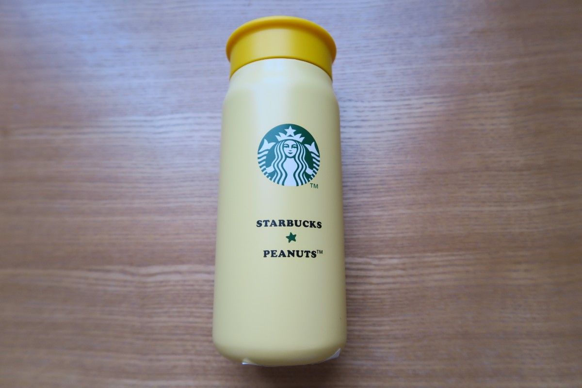 新品】スタバ×スヌーピー ステンレスミニボトル PEANUTS 355ml 新品】スタバ×スヌーピー ステンレスミニボトル PEANUTS 355ml