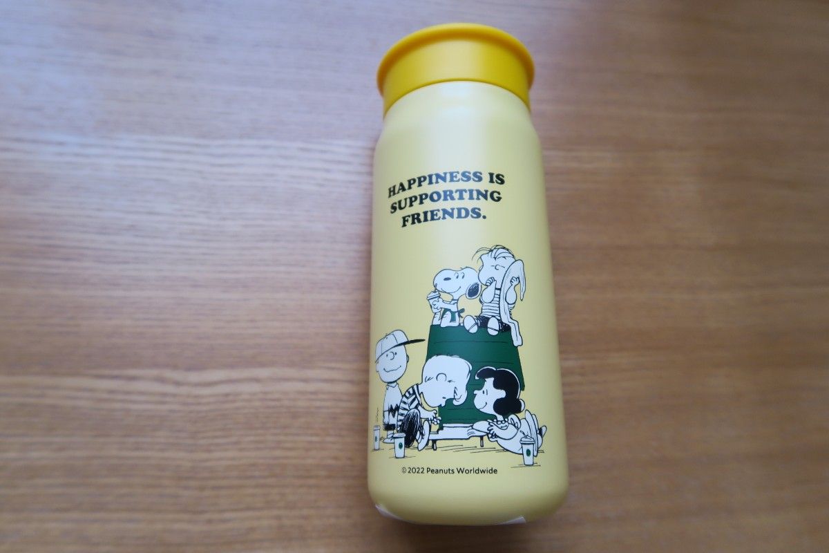 新品】スタバ×スヌーピー ステンレスミニボトル PEANUTS 355ml 新品】スタバ×スヌーピー ステンレスミニボトル PEANUTS 355ml