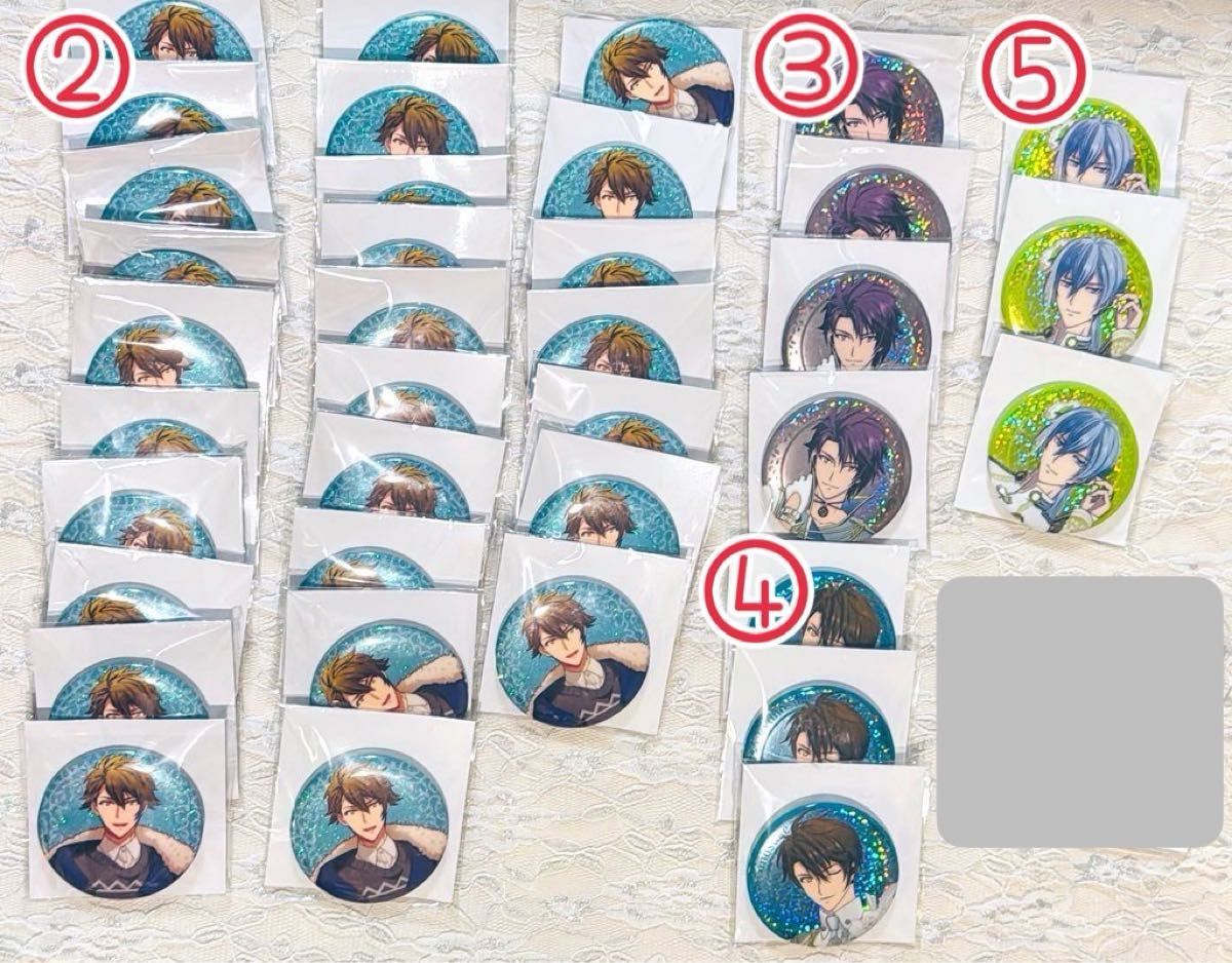 アイナナ アイドリッシュセブン 缶バッジ 一織 大和 三月 環 壮 アイナナ アイドリッシュセブン 缶バッジ 一織 大和 三月 環 壮