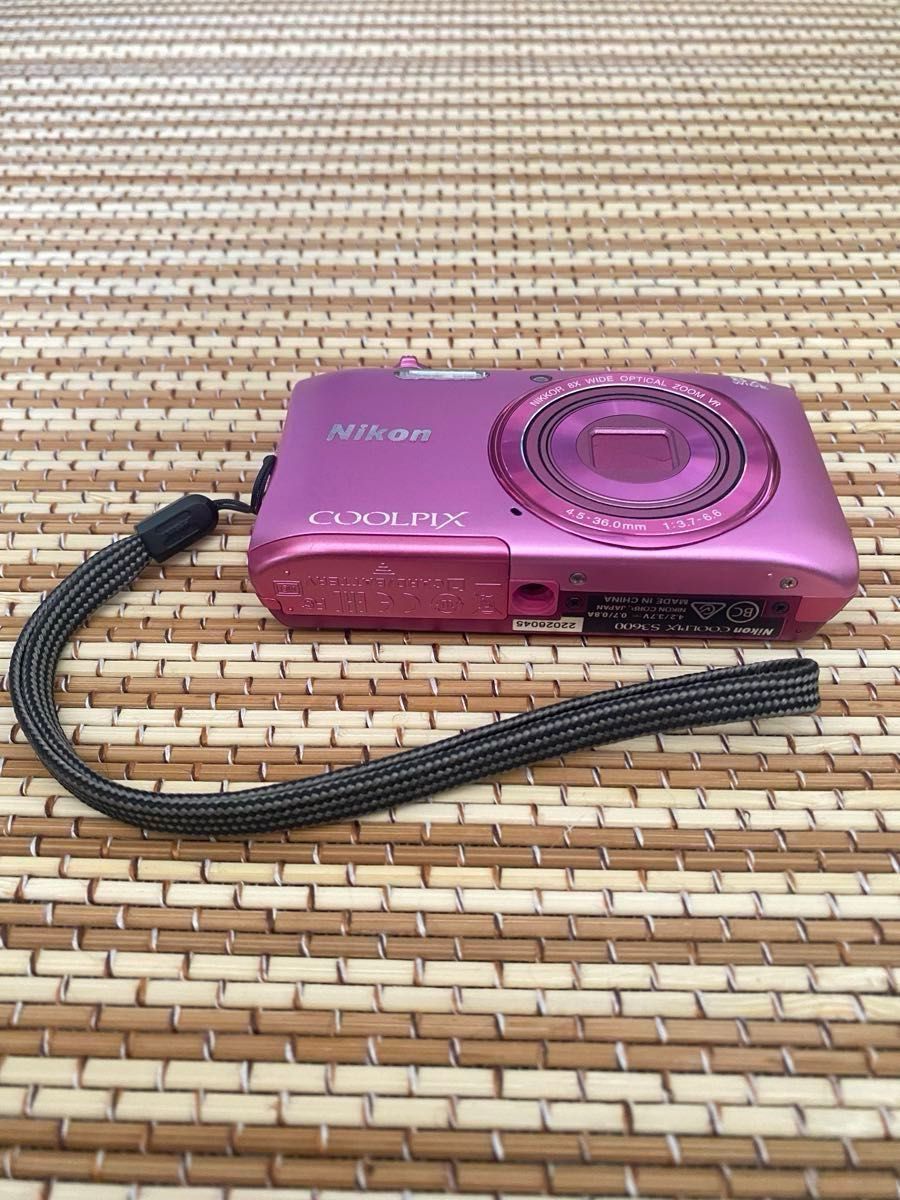 ニコン NIKON COOLPIX S3600 光学8倍 高画質 デジカメ ピンク ニコン NIKON COOLPIX S3600 光学8倍 高画質 デジカメ ピンク