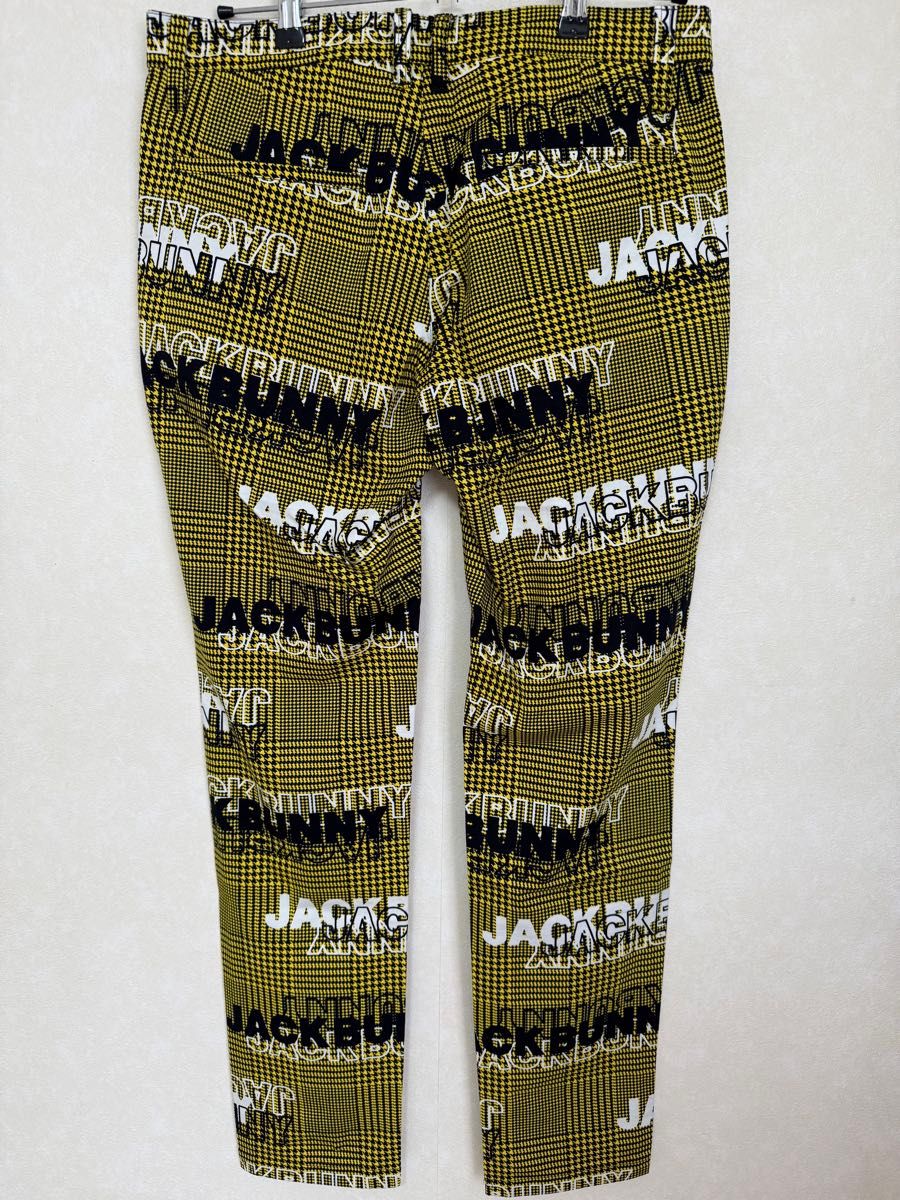 新品未使用】パーリーゲイツ ジャックバニー 総柄 パンツ サイズ 新品未使用】パーリーゲイツ ジャックバニー 総柄 パンツ サイズ