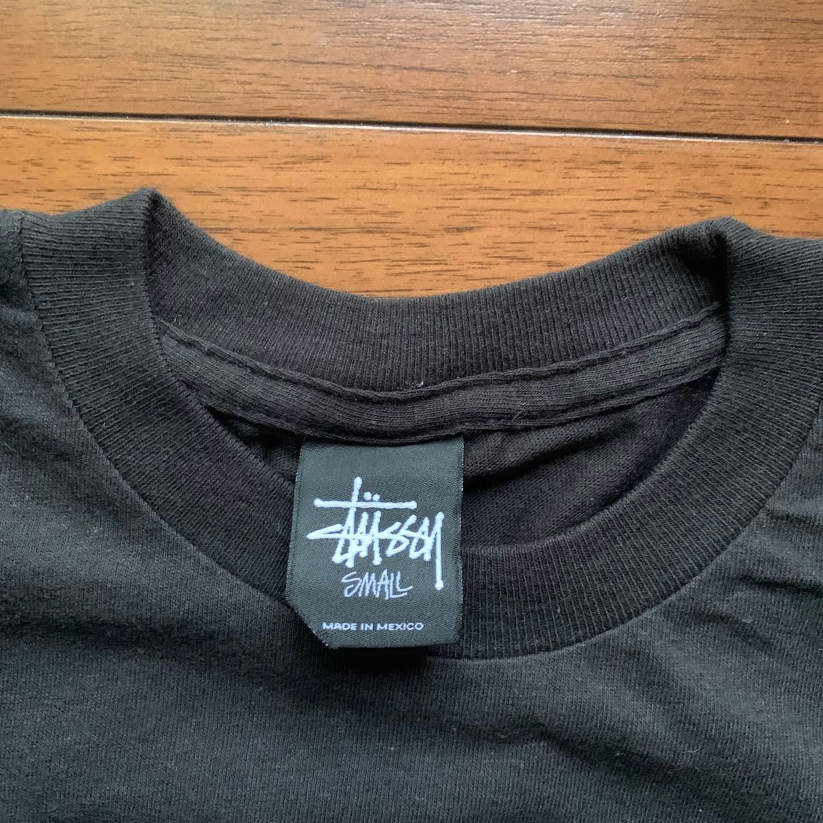 STUSSY ステューシー ブラック ビッグロゴ ショーンフォントss STUSSY ステューシー ブラック ビッグロゴ ショーンフォントss