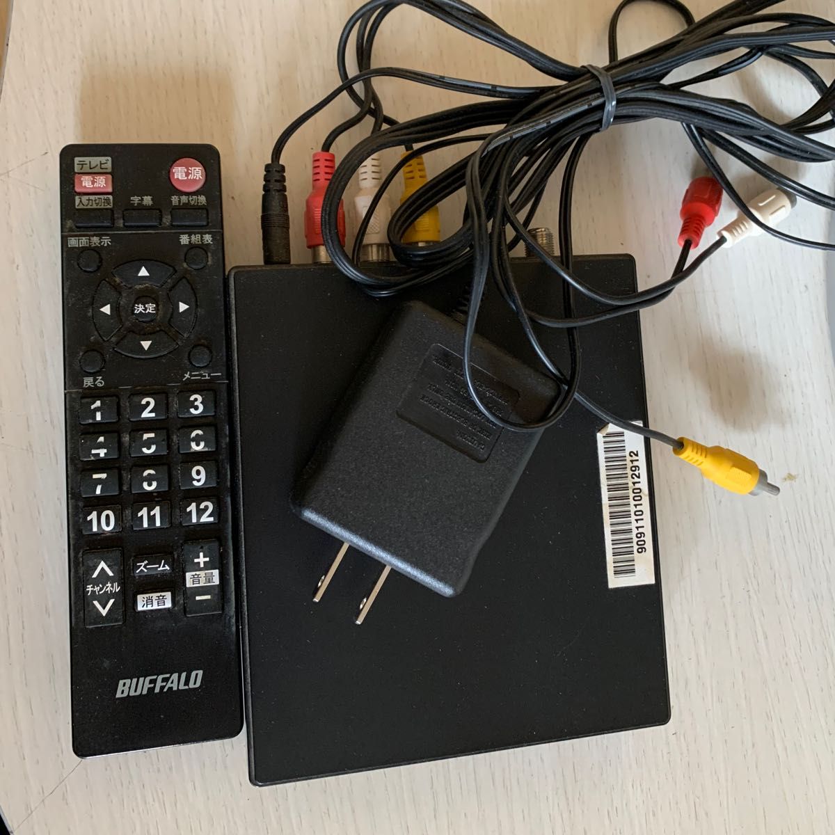 BUFFALO 地上デジタルチューナー DTV-MIC100 テレビ用 リモコン BUFFALO 地上デジタルチューナー DTV-MIC100 テレビ用 リモコン