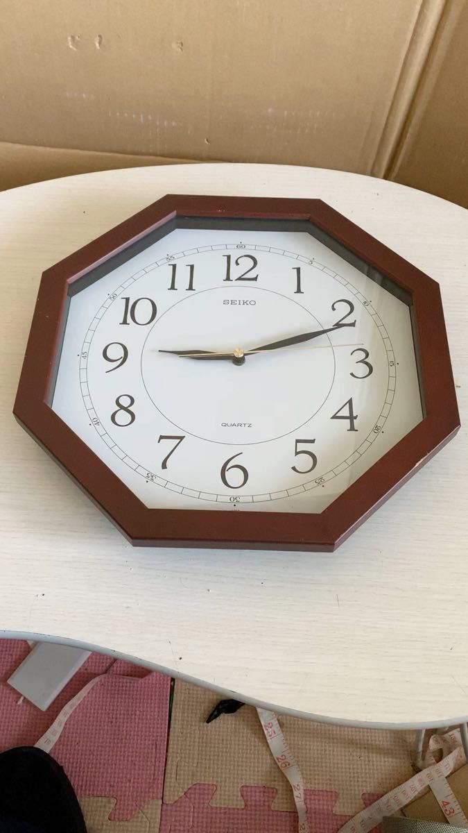 SEIKO 壁掛け時計 八角形 クォーツ