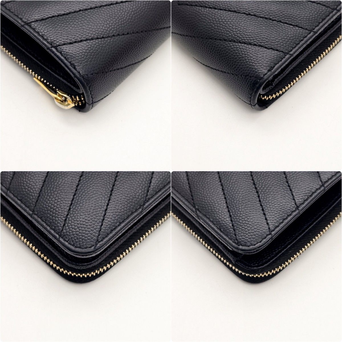 サンローラン 財布 YSL カサンドラ コンパクト Vステッチ サンローラン 財布 YSL カサンドラ コンパクト Vステッチ