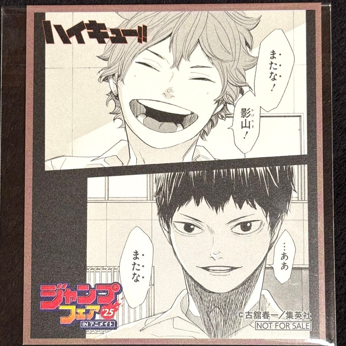 アニメイト ジャンプフェア 特典 ミニ色紙 ジャンフェス アニメイト ジャンプフェア 特典 ミニ色紙 ジャンフェス