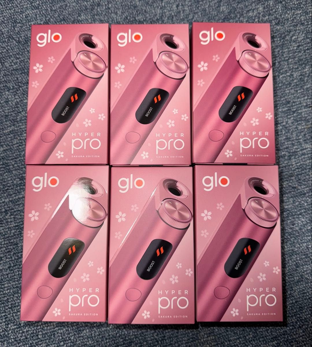 新品未開封・未登録 glo hyper pro サクラエディション 6個 新品未開封・未登録 glo hyper pro サクラエディション 6個