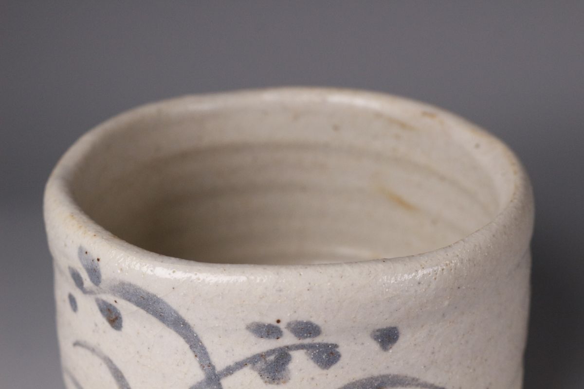 LIG】加藤唐九郎 一無斎(一ム斎) 志野茶碗 茶道具 加藤卓男識 仕 LIG】加藤唐九郎 一無斎(一ム斎) 志野茶碗 茶道具 加藤卓男識 仕