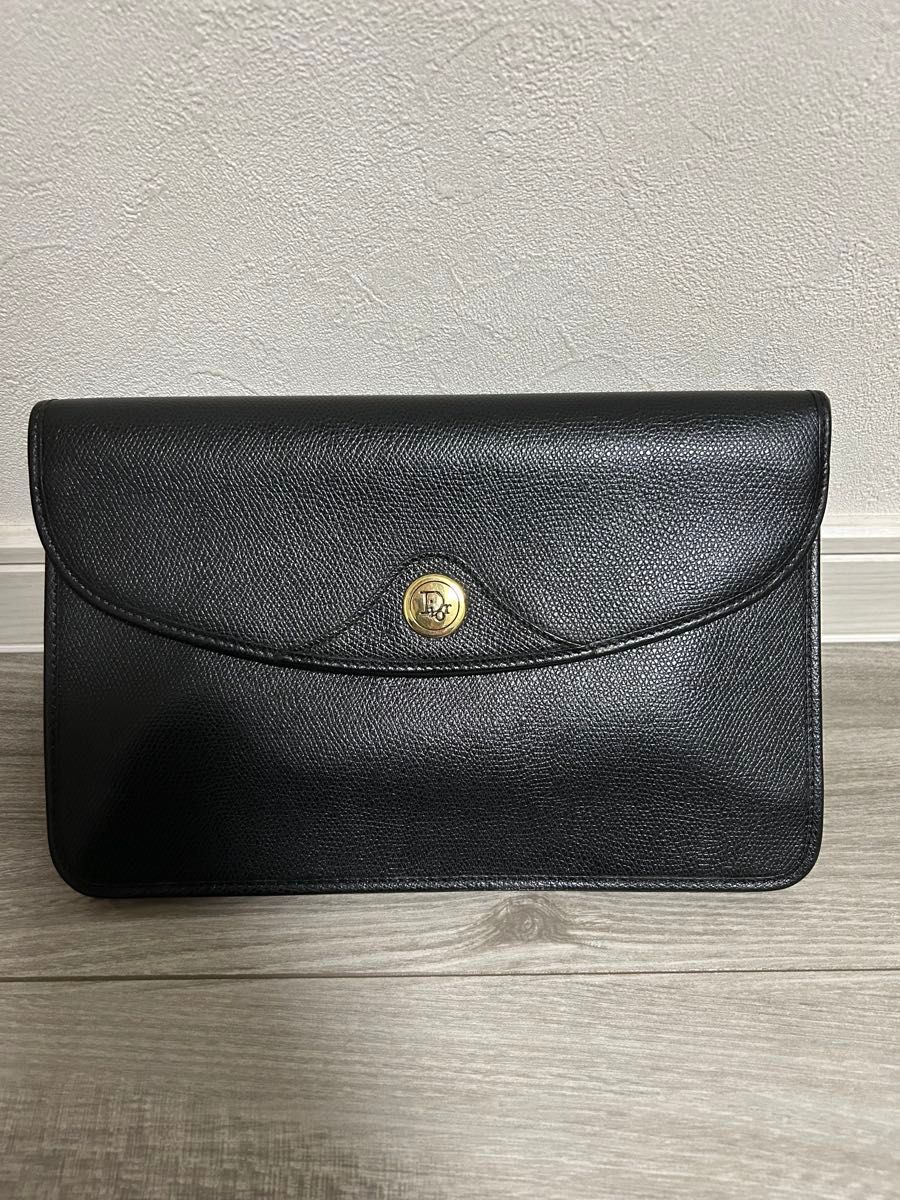 極美品】クリスチャンディオール シボ革 ハニカム ショルダー 極美品】クリスチャンディオール シボ革 ハニカム ショルダー