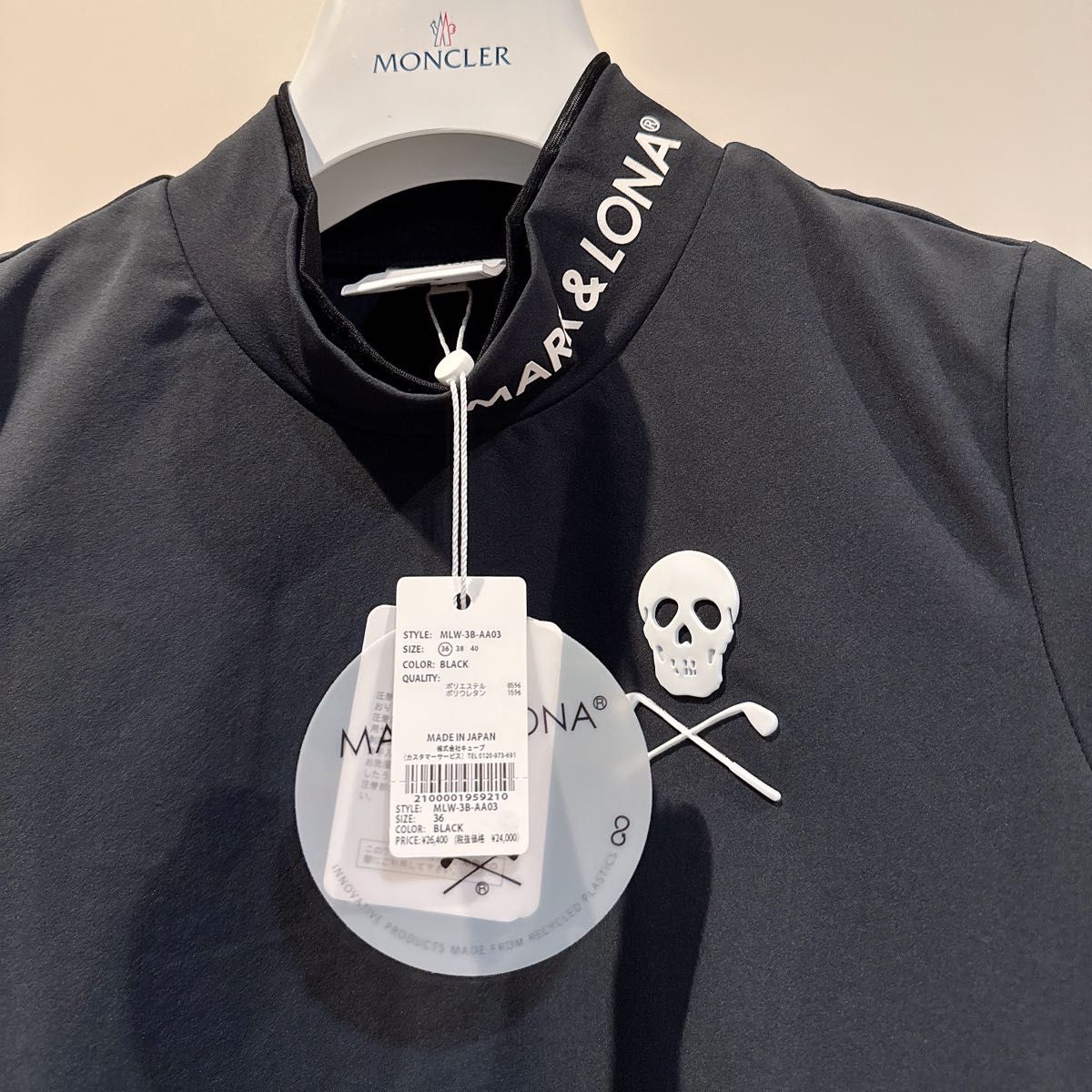 新品 MARK&LONA モックネック 】 マークアンドロナ レディース36 新品 MARK&LONA モックネック 】 マークアンドロナ レディース36