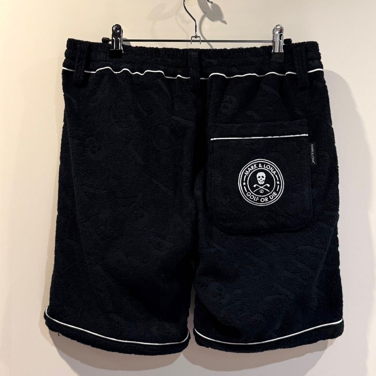 take様♪ 新品 MARK&LONA ショーツ マーク&ロナ ハーフパンツ 黒 新品 MARK&LONA 木村拓哉さん着用 】 マークアンドロナ