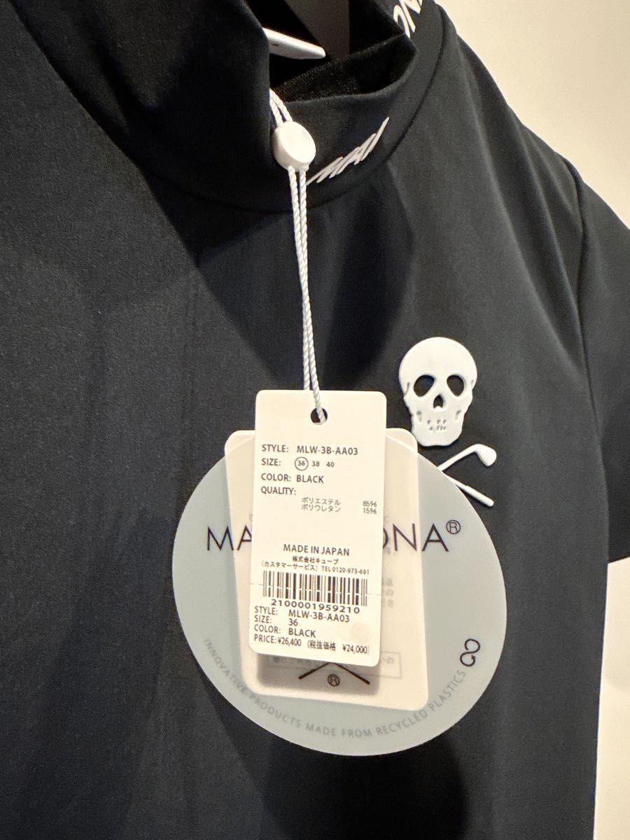 新品 MARK&LONA モックネック 】 マークアンドロナ レディース36 新品 MARK&LONA モックネック 】 マークアンドロナ レディース36