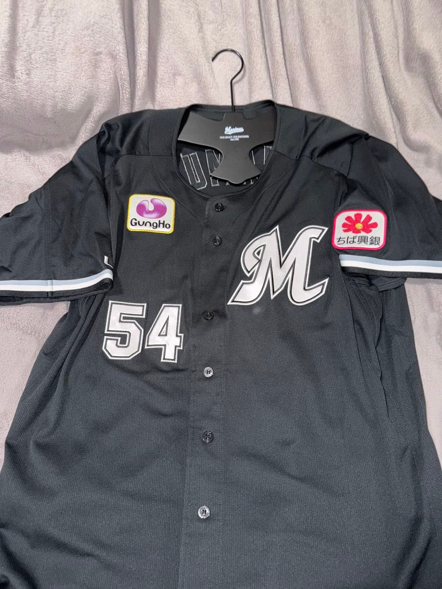 千葉ロッテマリーンズ 澤村拓一 ビジターユニフォーム 実使用 千葉ロッテマリーンズ 澤村拓一 ビジターユニフォーム 実使用