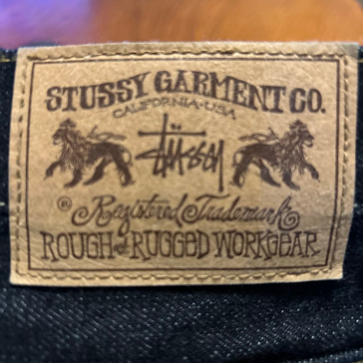 stussy デニムショートパンツ 32インチ USED ハーフパンツ 美品 stussy デニムショートパンツ 32インチ USED ハーフパンツ 美品