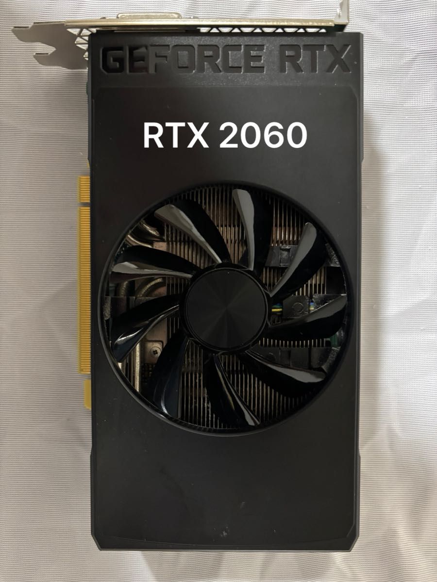 GeForce RTX 2060 6G 動作確認済み|Yahoo!フリマ(旧PayPayフリマ) GeForce RTX 2060 6G 動作確認済み|Yahoo!フリマ(旧PayPayフリマ)