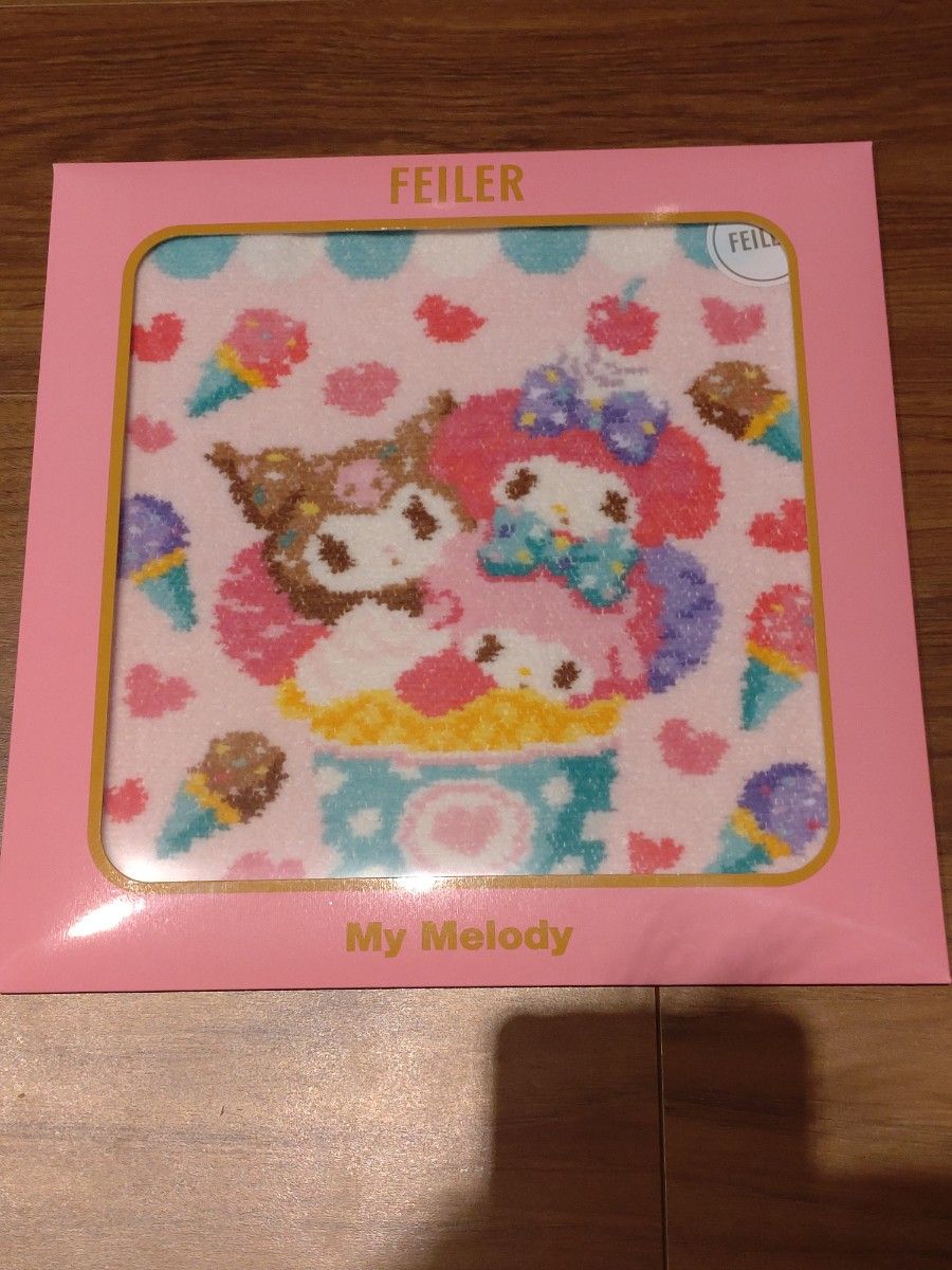 新品未使用 パッケージ付 フェイラー × サンリオ ハンカチ