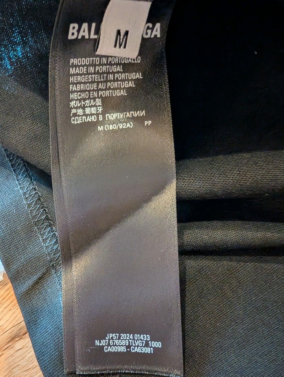 未使用 BALENCIAGA バレンシアガ 半袖Tシャツ 24SS PARIS SOCCER 未使用 BALENCIAGA バレンシアガ 半袖Tシャツ 24SS PARIS SOCCER