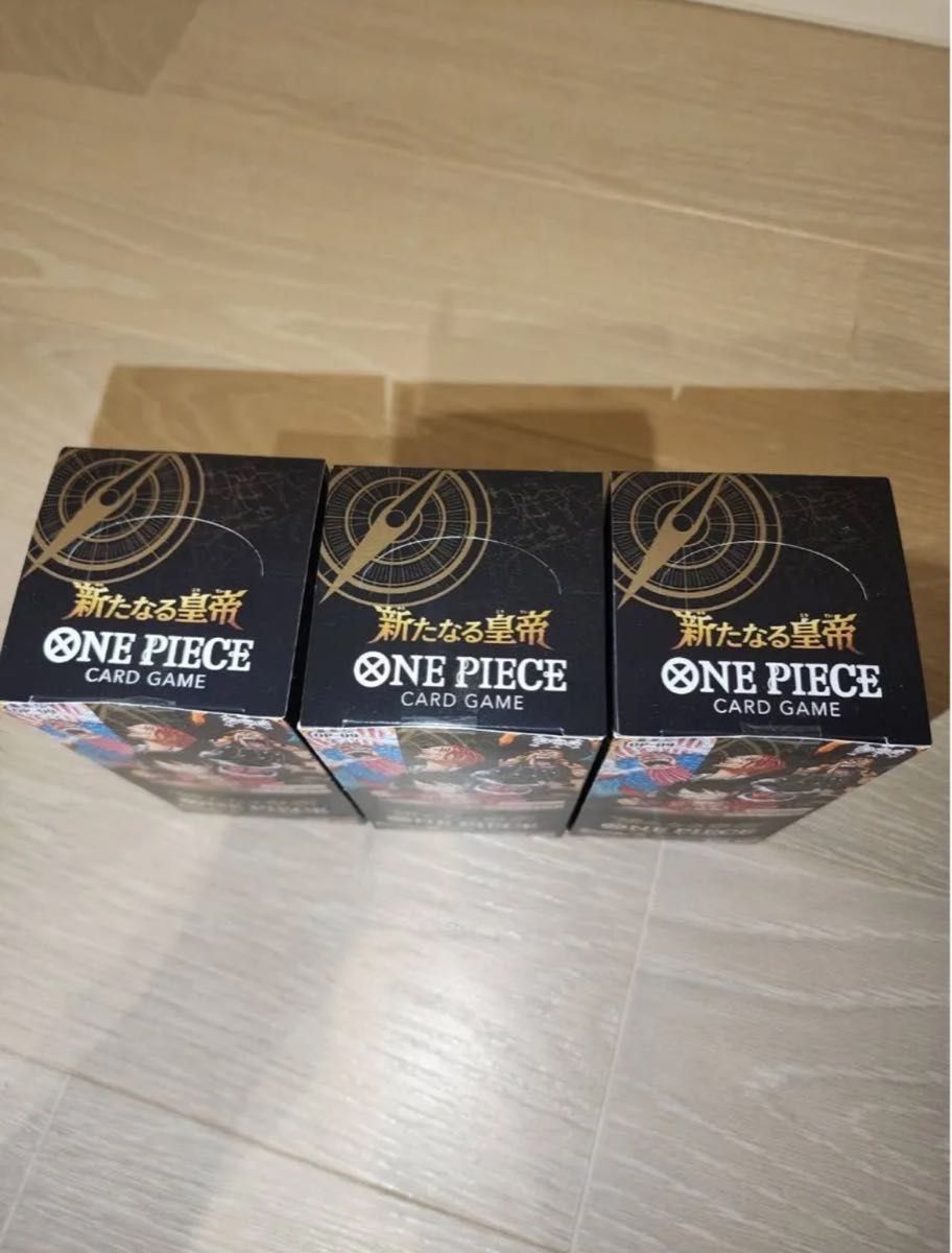 ワンピースカード 新たなる皇帝 3BOX テープ付き|Yahoo!フリマ ワンピースカード 新たなる皇帝 3BOX テープ付き|Yahoo!フリマ