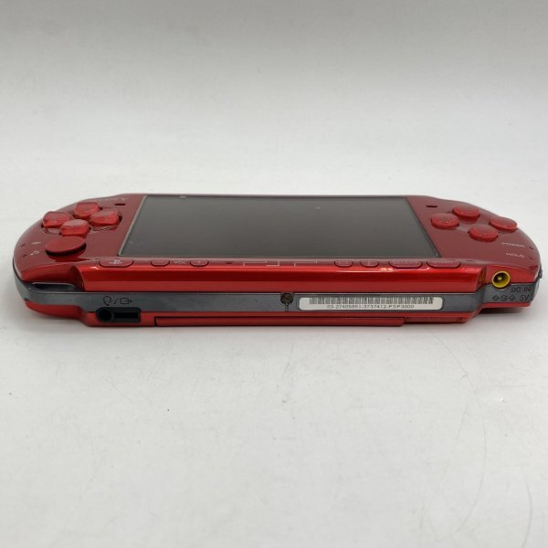 ジャンク【PSP-3000】 レッド ふた欠品 プレイステーション ジャンク【PSP-3000】 レッド ふた欠品 プレイステーション