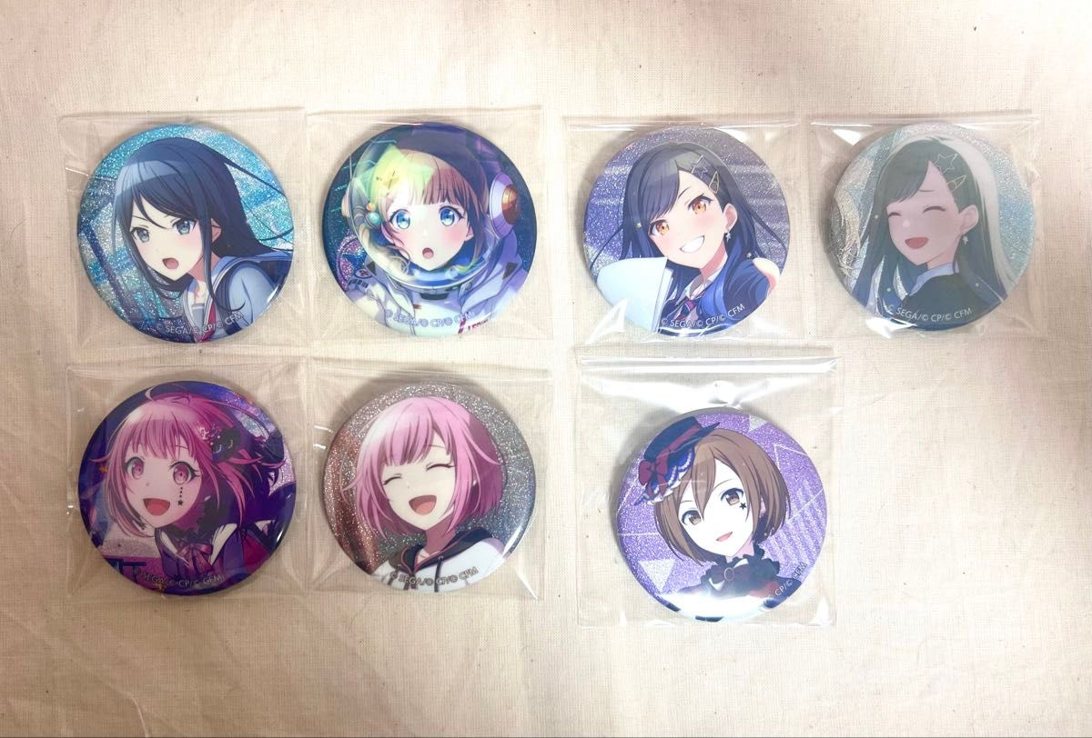 プロセカ プロジェクトセカイ グリ缶 グリッター缶バッジ まとめ プロセカ プロジェクトセカイ グリ缶 グリッター缶バッジ まとめ