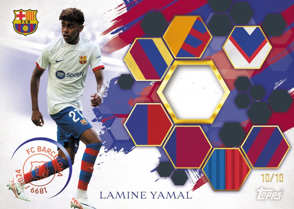 新品未開封】2024/25 Topps FC Barcelona 125th Hobby Box 新品未開封】2024/25 Topps FC Barcelona 125th Hobby Box