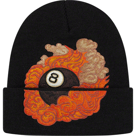 希少☆新品本物【黒】Martin Wong Supreme 8-Ball Beanie マーティン