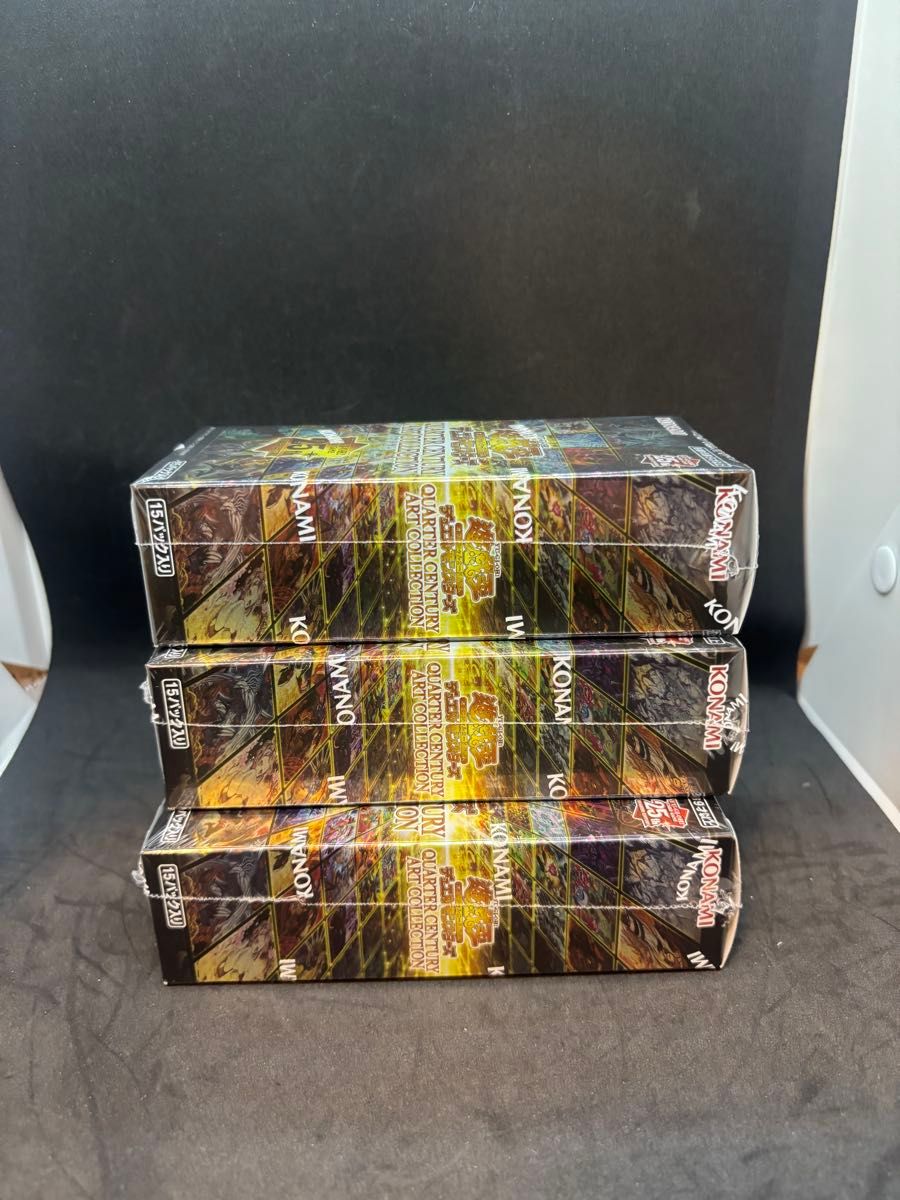 遊戯王 クォーターセンチュリーアートコレクション 3BOX 全て 遊戯王 クォーターセンチュリーアートコレクション 3BOX 全て