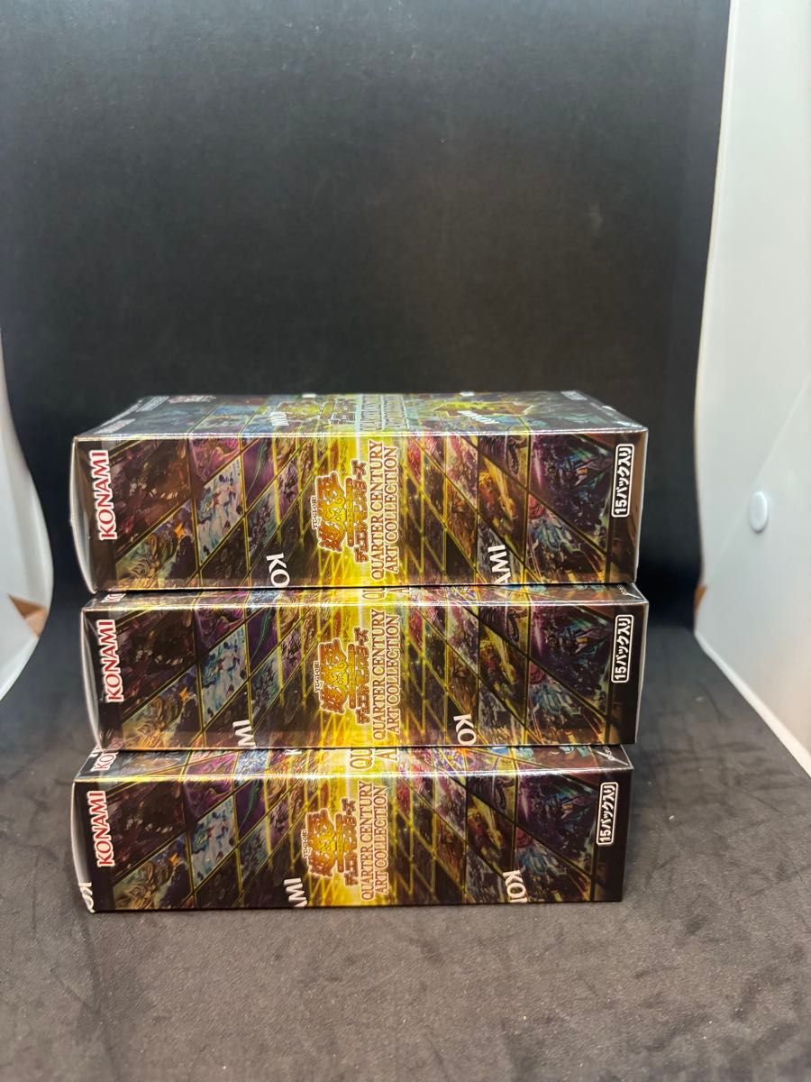遊戯王 クォーターセンチュリーアートコレクション 3BOX 全て 遊戯王 クォーターセンチュリーアートコレクション 3BOX 全て