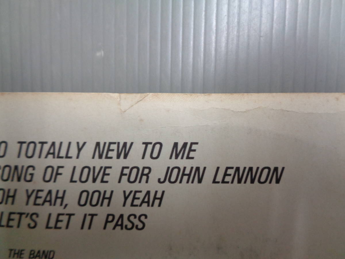 THE BETH O'HARA BAND/SO TOTALLY NEW TO ME/A SONG OF LOVE FOR JOHN LENNON★シングル_画像4
