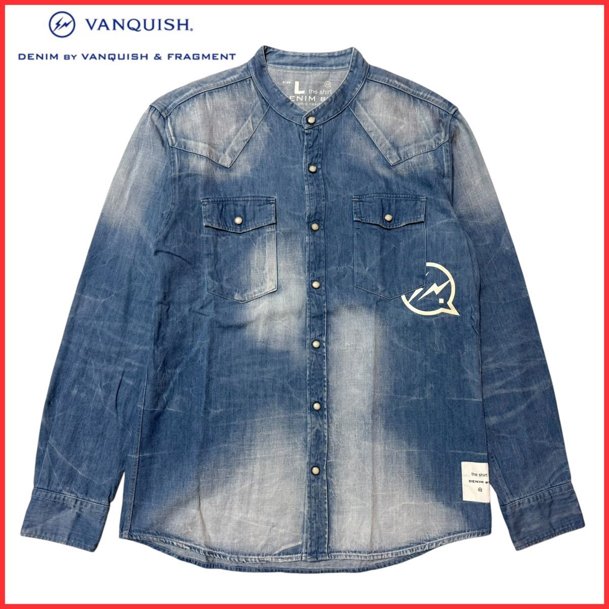 VANQUISH & FRAGMENT ヴァンキッシュ フラグメント ロゴ VANQUISH & FRAGMENT ヴァンキッシュ フラグメント ロゴ