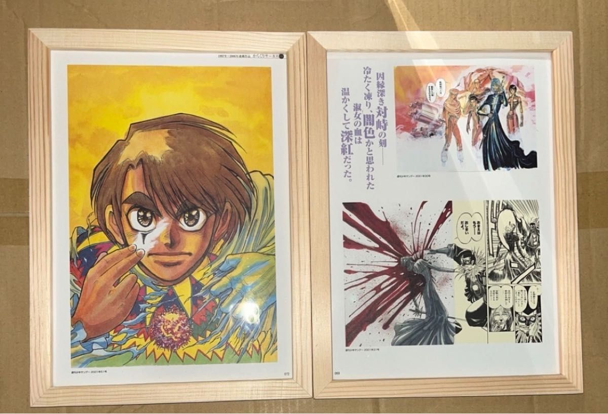 からくりサーカス 複製原画 藤田和日郎 複製原稿 才賀エレオノール 加藤鳴海 B5サイズ】 からくりサーカス 最終巻表紙イラスト アート