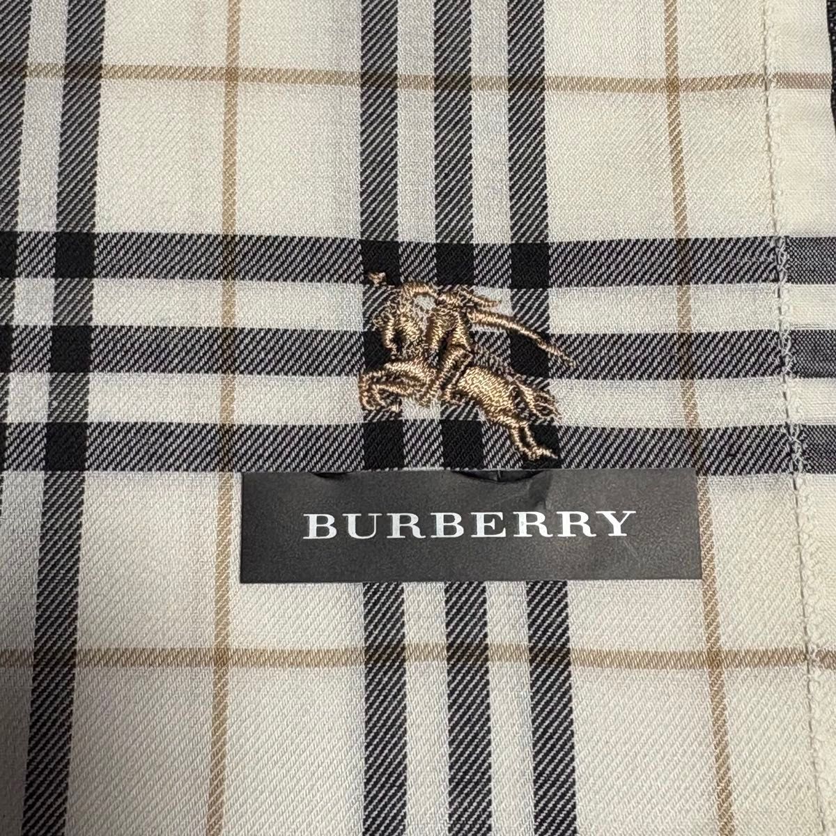 BURBERRY 】新品 未使用 バーバリー チェック ハンカチ ホース BURBERRY 】新品 未使用 バーバリー チェック ハンカチ ホース