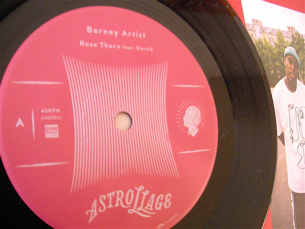 7inch★Tom Misch pro.★Barney Artist『Rose Thorn feat. Dornik / Breakdown Cover』★Hip-Hop 45 EP_画像3