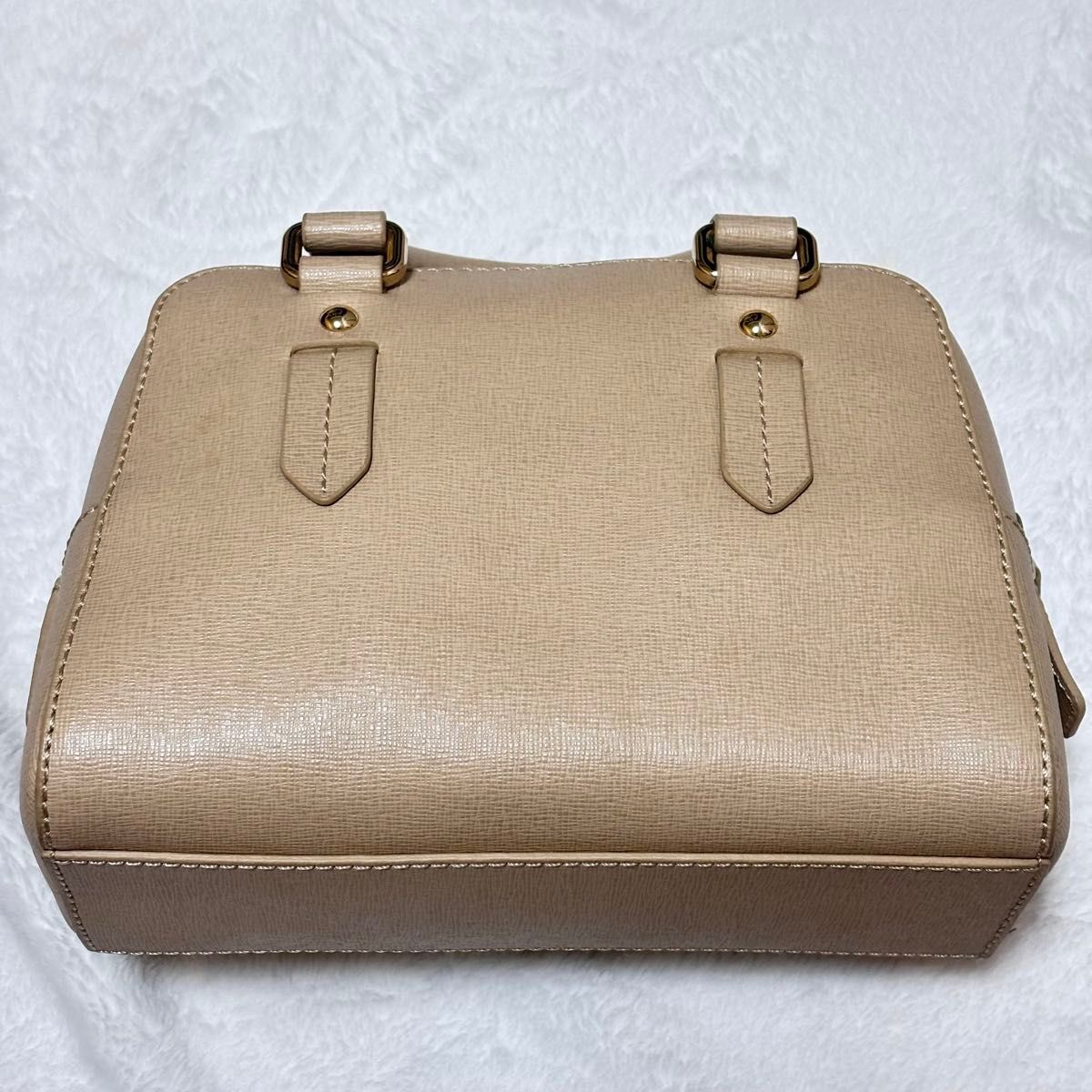 FURLA フルラ エレナ 2way ショルダーバッグ べージュ 保存袋 FURLA フルラ エレナ 2way ショルダーバッグ べージュ 保存袋