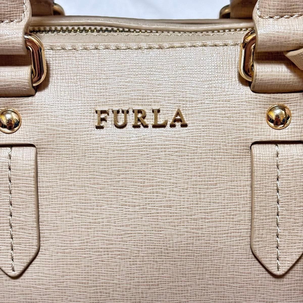 FURLA フルラ エレナ 2way ショルダーバッグ べージュ 保存袋 FURLA フルラ エレナ 2way ショルダーバッグ べージュ 保存袋