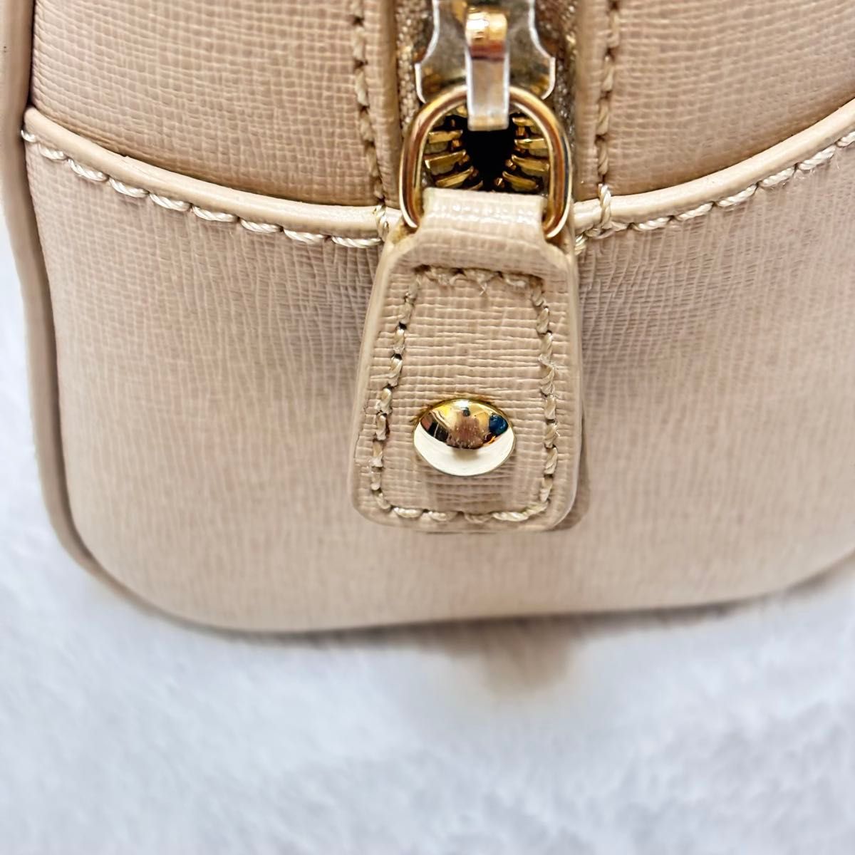FURLA フルラ エレナ 2way ショルダーバッグ べージュ 保存袋 FURLA フルラ エレナ 2way ショルダーバッグ べージュ 保存袋