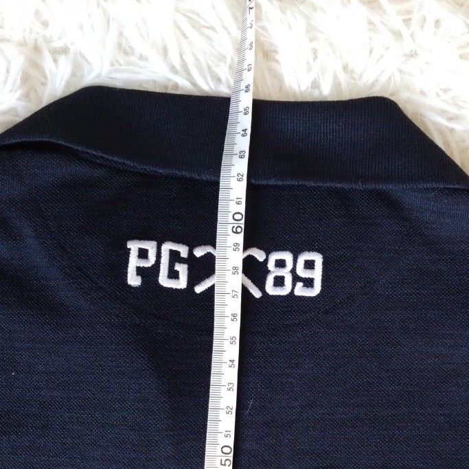 美品 パーリーゲイツ GOLF ブラック ポロシャツ 刺繍 unisex S 美品 パーリーゲイツ GOLF ブラック ポロシャツ 刺繍 unisex S