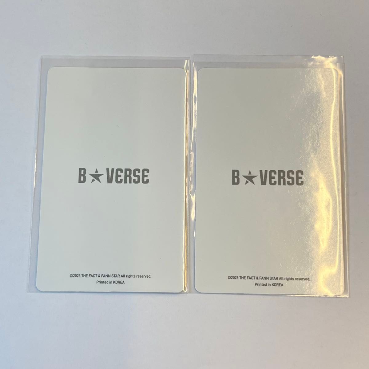 BTS B VERSE 福岡 新柄 トレカ JUNGKOOK ジョングク 2枚セット BTS B VERSE 福岡 新柄 トレカ JUNGKOOK ジョングク 2枚セット